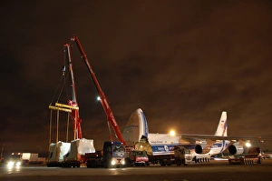 Volga Dnepr Airlines delivering oil and gas equipment f Volga Dnepr Airlines delivering oil and gas equipment f