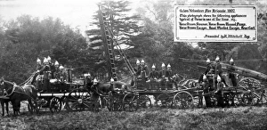 Volunteer Fire Brigade with appliances Volunteer Fire Brigade with appliances