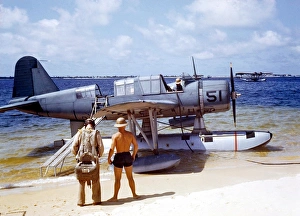 Vought OS2U-3 Kingfisher-designed as a scout to be cata Vought OS2U-3 Kingfisher-designed as a scout to be cata