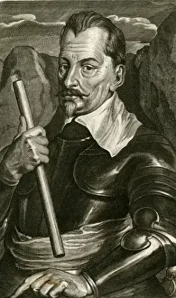Albrecht Von Wallenstein Prints: Wallenstein (with baton)