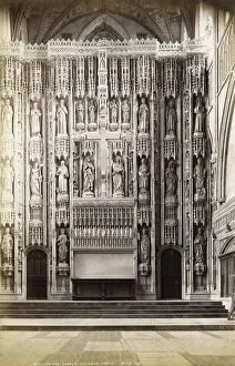 Wallingford Screen, St Albans Abbey, Hertfordshire Wallingford Screen, St Albans Abbey, Hertfordshire