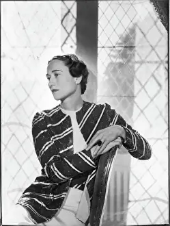 Wallis Simpson Print: American Socialite and Duchess of Windsor