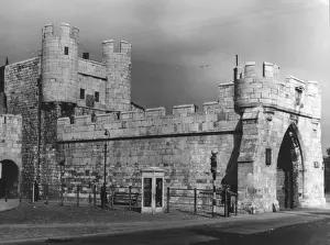 English Medieval Buildings Prints: Walmgate Bar