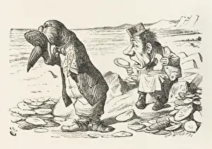 Vintage Children's Book Illustrations Prints: The Walrus & Carpenter