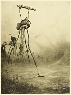 War Of The Worlds Prints: The War of the Worlds
