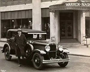 Warren Nash Print, Nash Motor Corporation 400 Series 100,000th Car