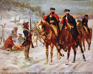 Washington and Lafayette at Valley Forge Washington and Lafayette at Valley Forge