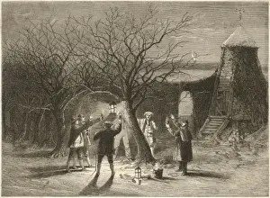 Twelfth Night Wassailing Print