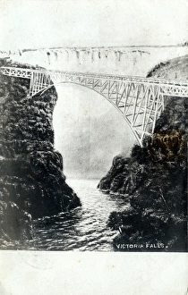 The Waterfalls & Bridge, Victoria Falls, Matabeleland North The Waterfalls & Bridge, Victoria Falls, Matabeleland North