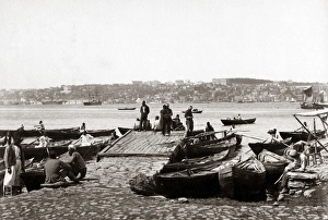 Waterfront, Constantinople, (Istanbul) Turkey Waterfront, Constantinople, (Istanbul) Turkey