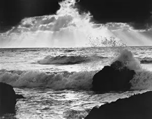 Cornish Coastal Scenery Prints: Waves Crashing