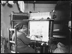 Traditional Weaving Techniques Prints: Weaving a Tapestry