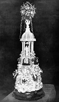 Wedding cake of Prince Arthur of Connaught and his bride Wedding cake of Prince Arthur of Connaught and his bride