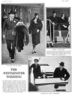 Wedding of the Duke of Westminster & Loelia Ponsonby Wedding of the Duke of Westminster & Loelia Ponsonby