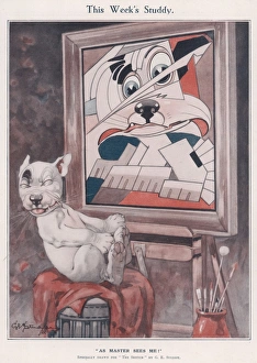 This Weeks Studdy - As Master Sees Me! by G. E. Studdy This Weeks Studdy - As Master Sees Me! by G. E. Studdy