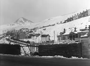 Welsh Village Scene Prints: Welsh Winter