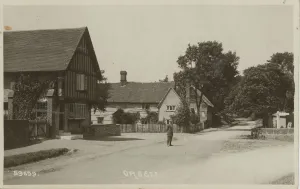 Rectory Road Print, Orsett, Essex England