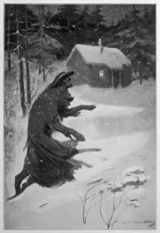Mary Evans Prints Online Collection Prints: Werewolf Returning Home
