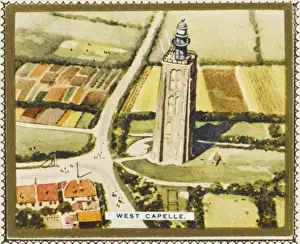 Dutch Lighthouses Prints: West Capelle Lighthouse