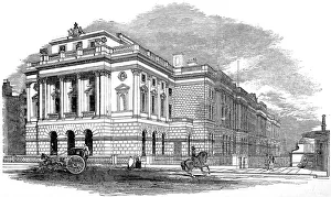 The West Wing of Somerset House, London, 1853 The West Wing of Somerset House, London, 1853