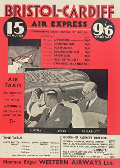 Passengers Collection: Western Airways Ltd Poster