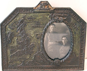 Western Front photo frame, WW1 Western Front photo frame, WW1