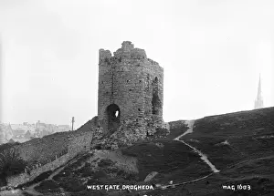 Early 1900s Irish Landmarks Prints: Westgate, Drogheda