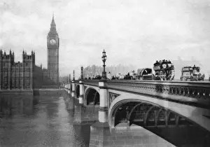 Historic Bridges England Prints: Westminster Bridge