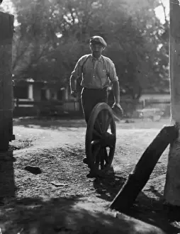 Eastern European Industry Prints: Wheelwright 1930S