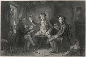 Scottish Whisky Drinkers Print