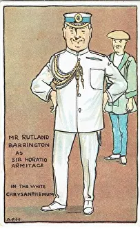 Prints of Promotional postcard for The White Chrysanthemum by Leedham Bantock and Arthur Anderson; music Howard Talbot Rutland Prints: A.E. Halliwell's 1905 Print of The White Chrysanthemum