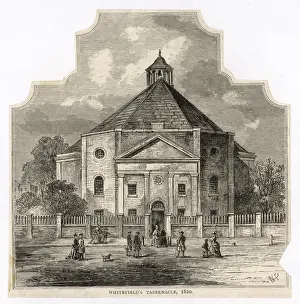 Georgian Architecture In London Prints: Whitefields Tabernacle