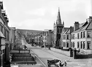 Whitehead Street Scene Print, Northern Ireland, Early 1900s