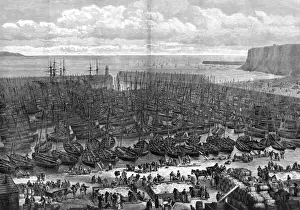British Fishing Industry History Prints: Wick Harbour