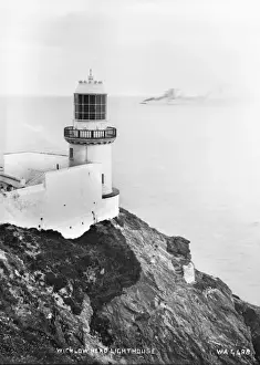 Irish Coastal Views Prints: Wicklow Head Lighthouse
