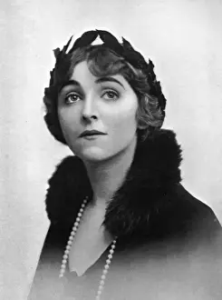 The Widowed Lady Levinge, 1916 Print
