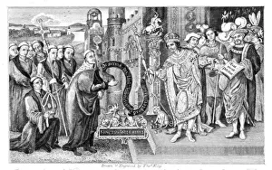 English Church History Prints: Wilfrid and Cadwalla