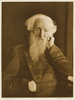 Prints of GENERAL WILLIAM BOOTH English religious leader and founder of Salvation Army Photographed circa 1911 William Booth Prints: Print of General William Booth in military attire, circa 1911