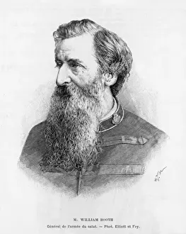 Prints of GENERAL WILLIAM BOOTH English religious leader and founder of Salvation Army William Booth Prints: Print of General William Booth, Founder of the Salvation Army