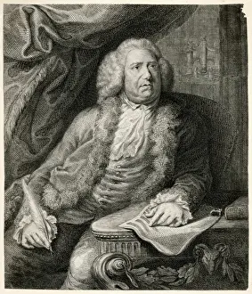 English Music Composers Prints: William Boyce