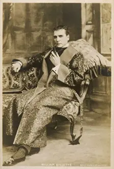 William Gillette Actor Prints: William Gillette / Actor