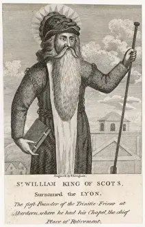 Medieval Scottish Royalty Prints: WILLIAM THE LION