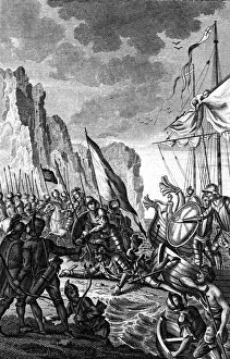 William of Normandy lands on the English coast William of Normandy lands on the English coast
