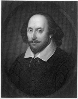 Elizabethan Era Prints: William Shakespeare