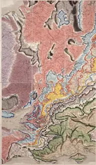William Smith's Geological Map Fig. 5 Print (1815)