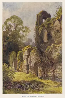 Hampshire Historic Sites Prints: Winchester / Wolvesey 1908