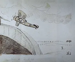 WW1 Aircraft Prints: Wind up at 2 AD, WW1