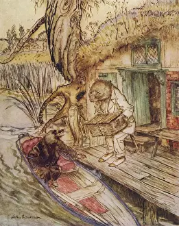 Prints of Wind in Willows/Grahame Related Prints: The Wind in the Willows Print by Kenneth Grahame