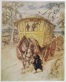 Caravan Prints: The Wind in Willows: Grahame's Open Road Print