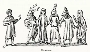 During the winter festivals in Europe paraded the streets During the winter festivals in Europe paraded the streets